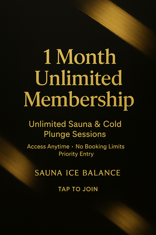 1 Month Membership - Saunaicebalance