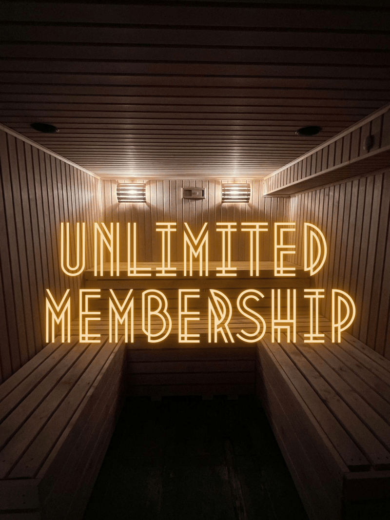 Unlimited Sauna & Cold Plunge Monthly Membership - Saunaicebalance